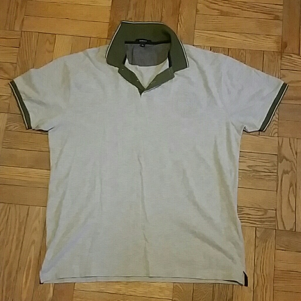 Gant Polo Shirt, grey-green, 3 XL, slim fit